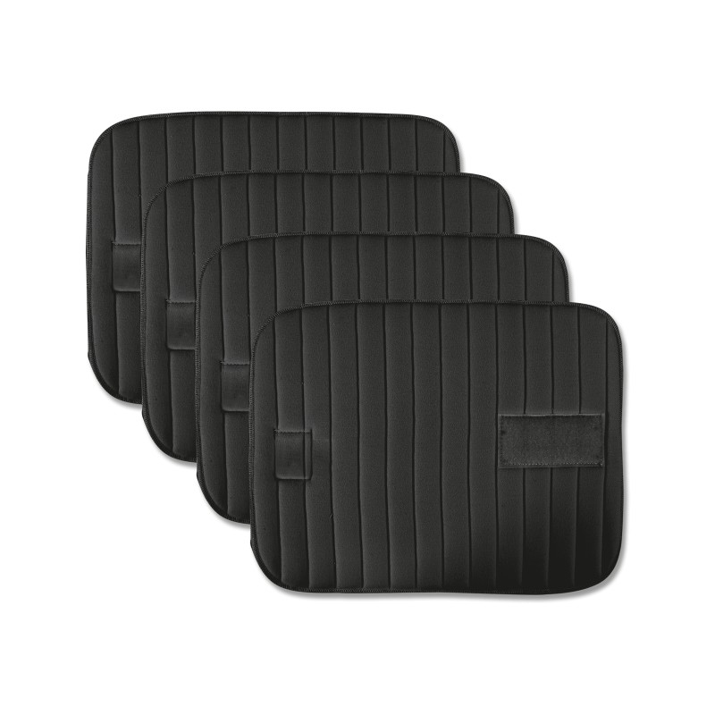 Verbandpads, met klittenbandbevestigingen, set van 4