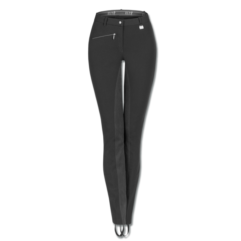 Dames Paardrijbroek Micro Jodhpur Pro Zwart